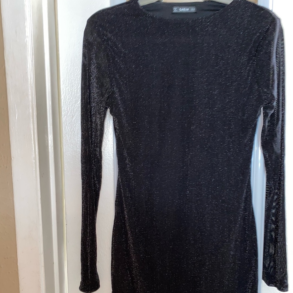 Glitter body con dress
